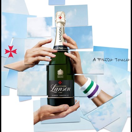 View Lanson Le Black Creation Champagne Wimbledon Pouch 75cl number 1